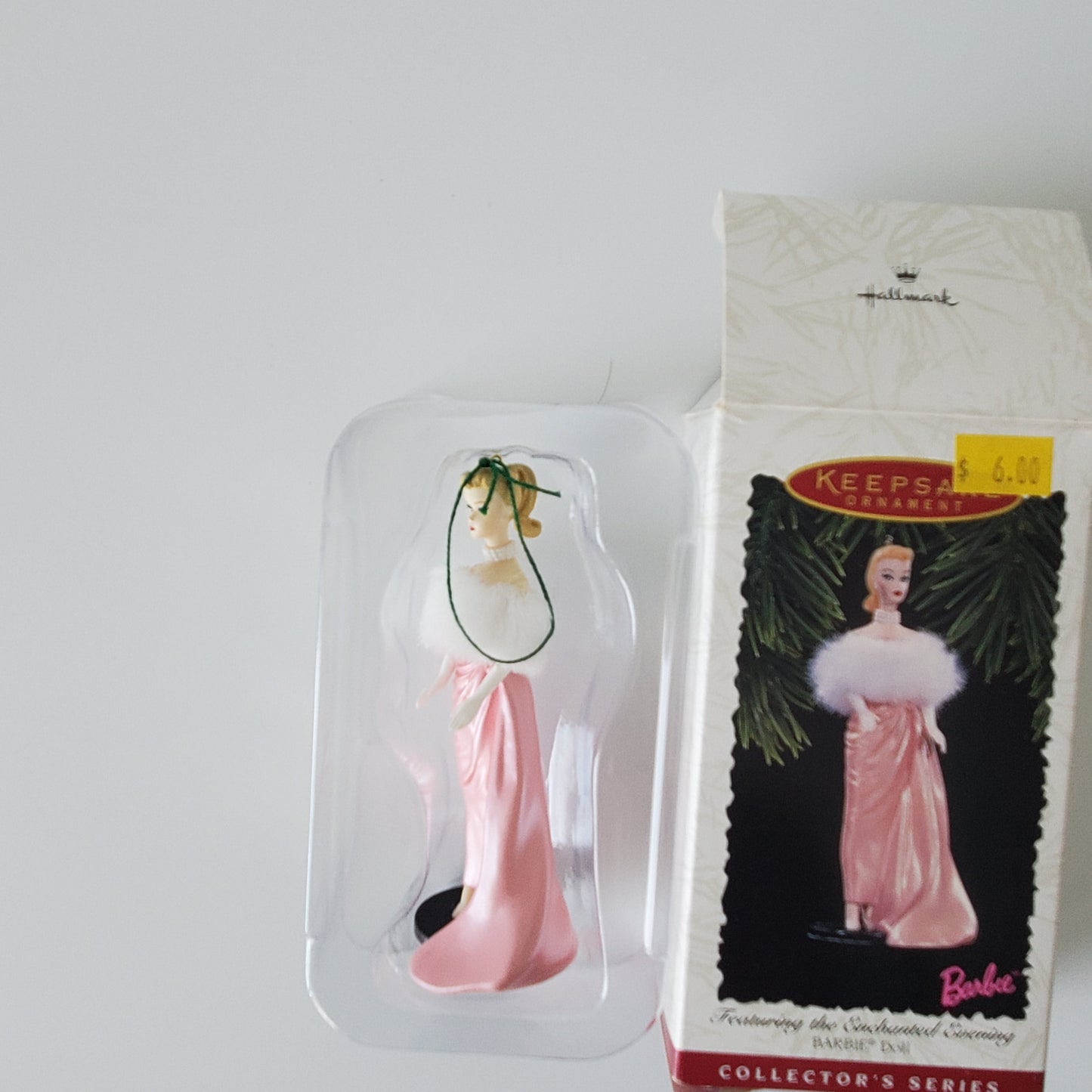 Barbie Ornament - 1996 Hallmark Barbie Enchanted Evening Christmas Ornament