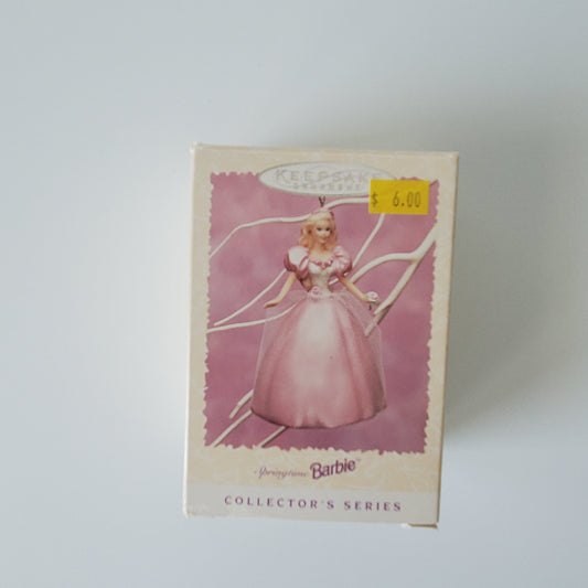 Barbie Ornament - 1996 Hallmark Barbie Springtime