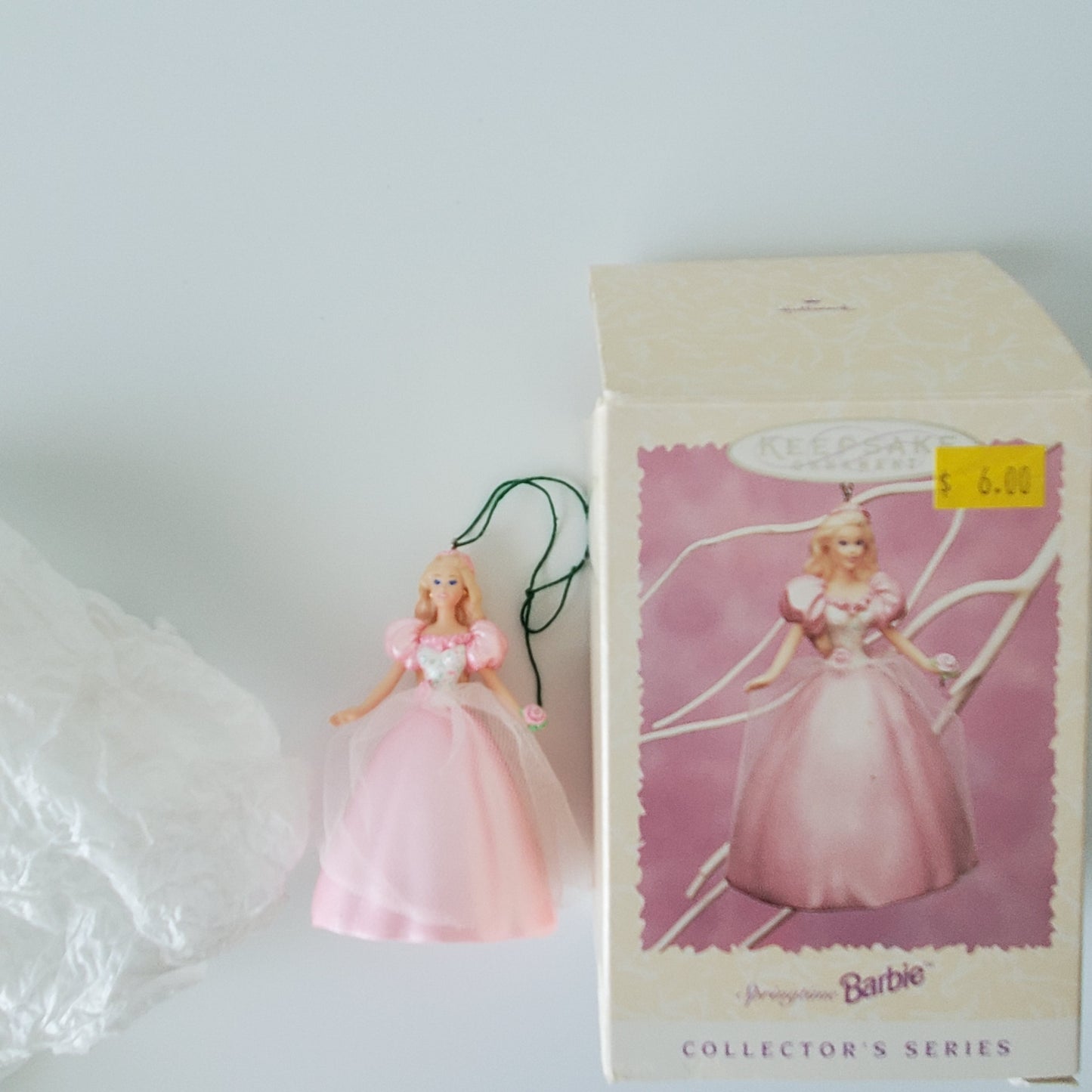 Barbie Ornament - 1996 Hallmark Barbie Springtime