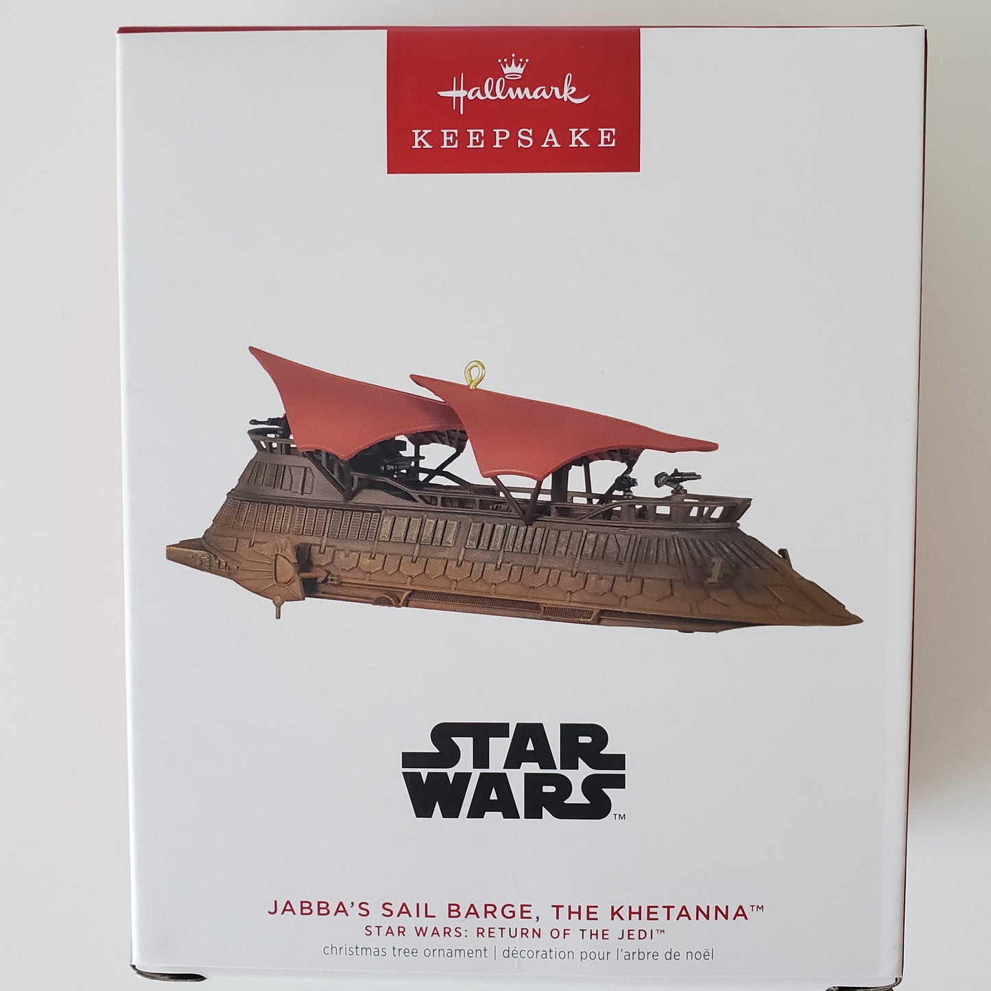 Star Wars Ornament - 2023 Hallmark Star Wars Jabba's Sail Barge Ornament