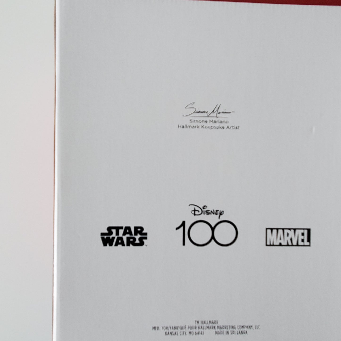Disney Ornament Set - 2023 Hallmark Disney Star Wars and Marvel Heroes 100th Anniversary Christmas Ornament Set