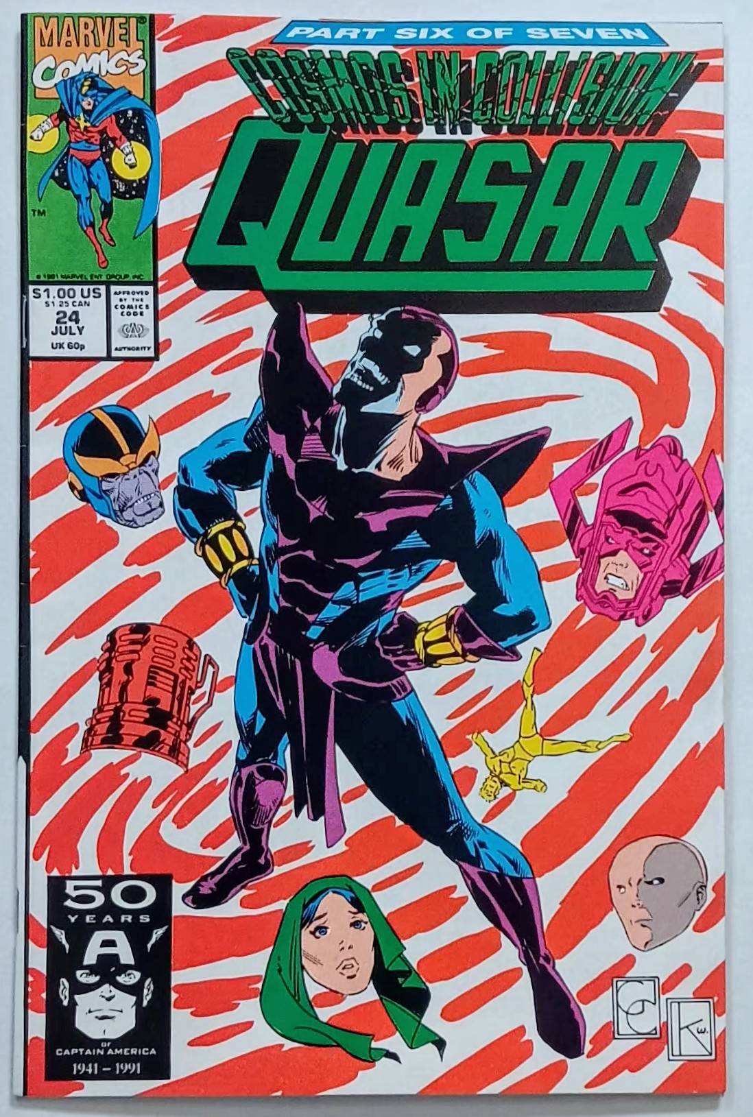 Marvel Comics: Quasar #24