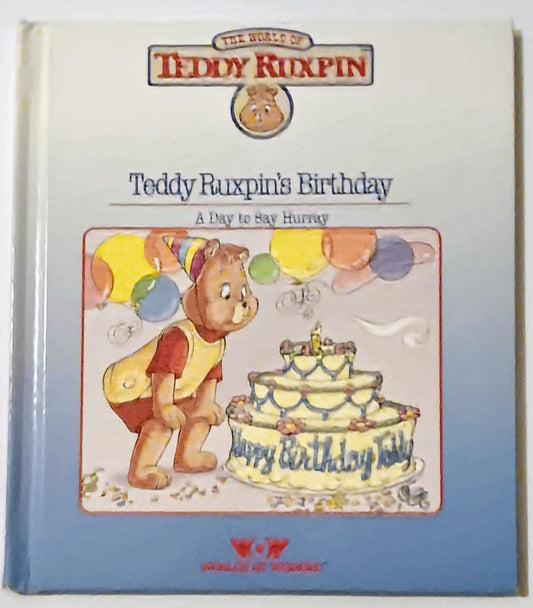 Teddy Ruxpin HC Book - Teddy Ruxpin's Birthday