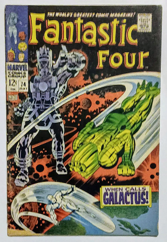 Fantastic Four #074, Marvel Comics (May 1968, GD-)