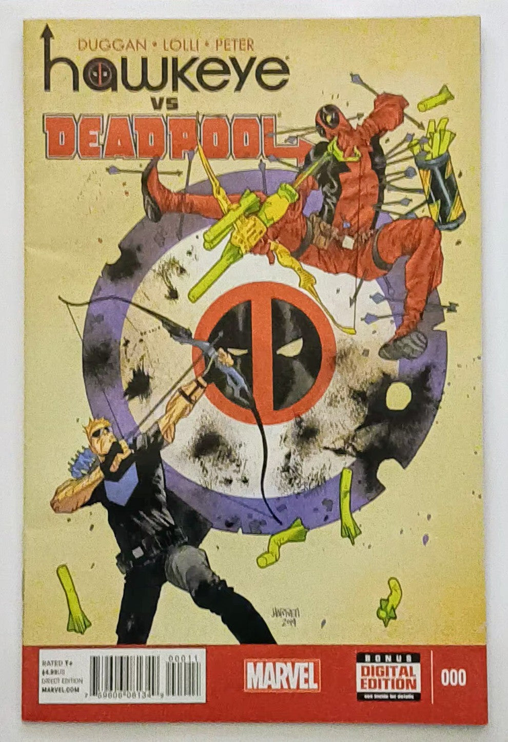 Marvel Comics: Hawkeye vs. Deadpool #0