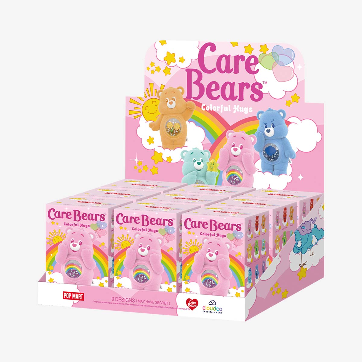 Care Bears Colorful Hugs Series Figures (SEALED)