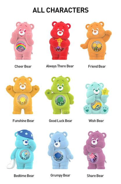 Care Bears Colorful Hugs Series Figures (SEALED)