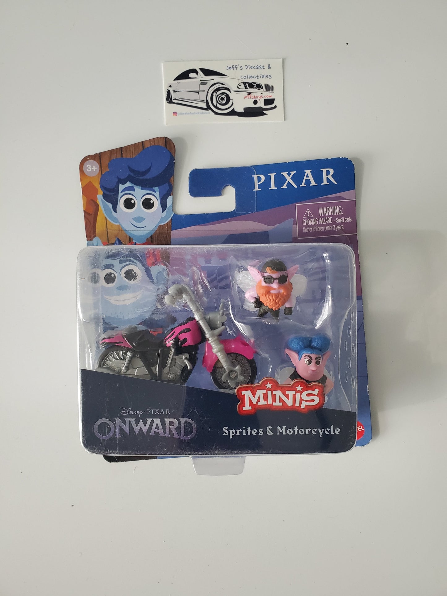 Disney Hot Wheels - Onward Sprites & Motorcycle Minis