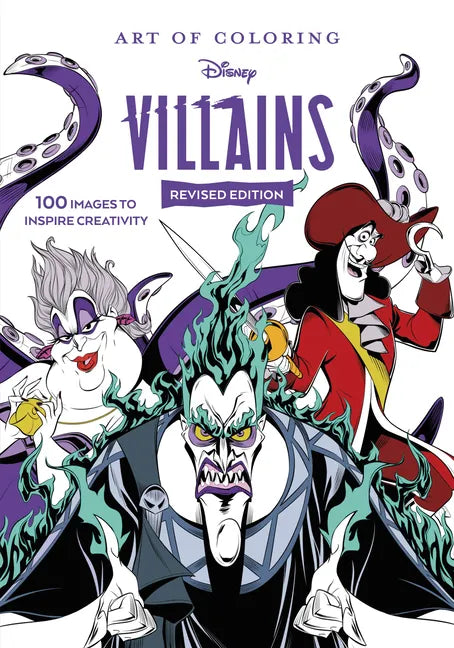 Disney Paperback - Art of Coloring: Disney Villains
