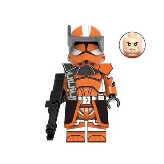 Star Wars Lego Custom Minifigure - 212th Captain Invert