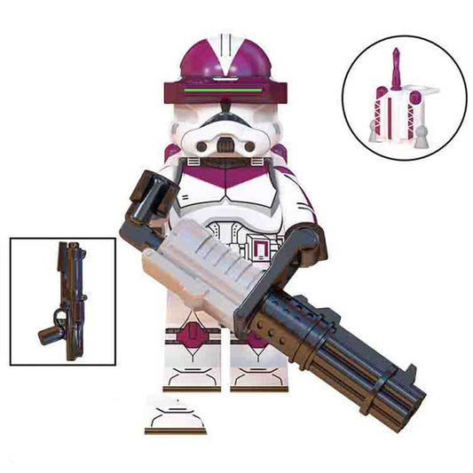 Star Wars Lego Custom Minifigure - 21st Nova Heavy Artillery Clone Trooper