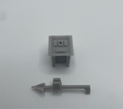 Star Wars Snow Speeder Harpoon Block Set Repro Part Vintage Kenner