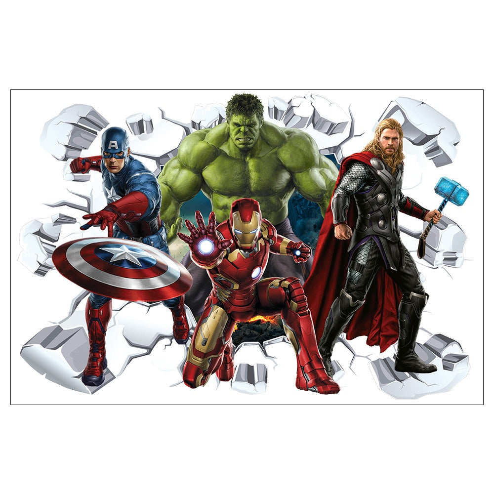 Marvel Bedroom and Living Room Decoration