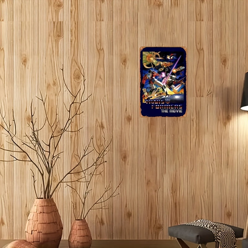 Transformers: The Movie Tin Metal Sign
