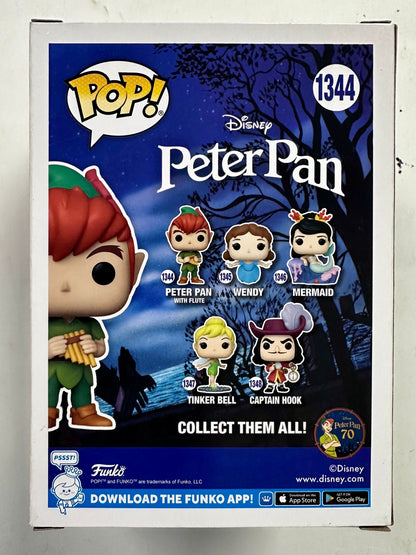 Disney Funko Pop! - Peter Pan With Flute #1344 Peter Pan 2023