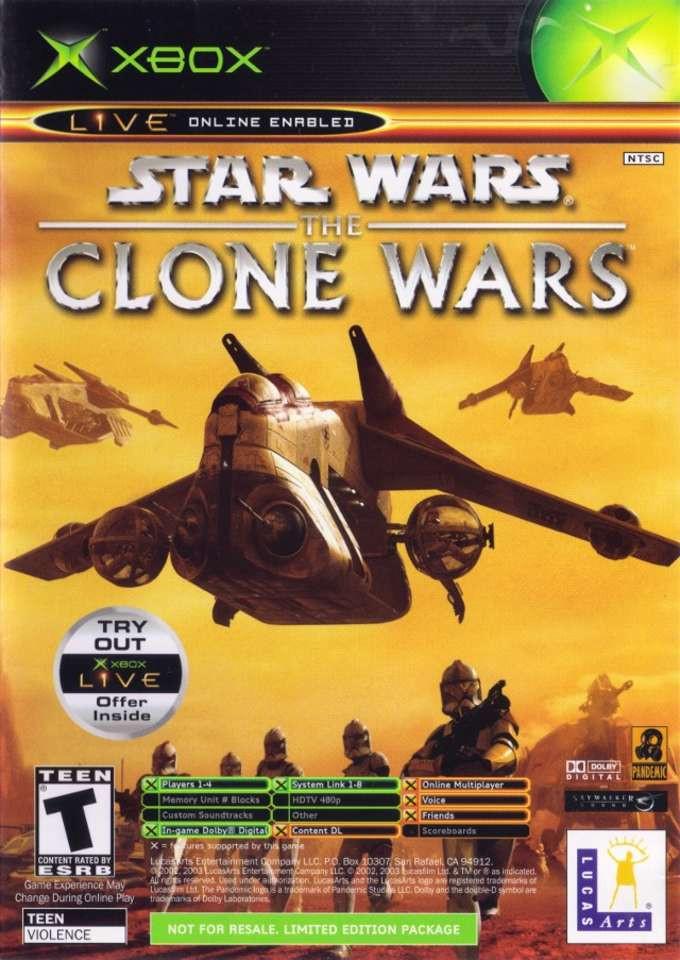 Star Wars Video Game - The Clone Wars & Tetris Worlds (Xbox)