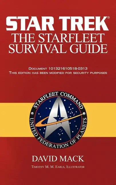 Star Trek Paperback Book - The Starfleet Survival Guide