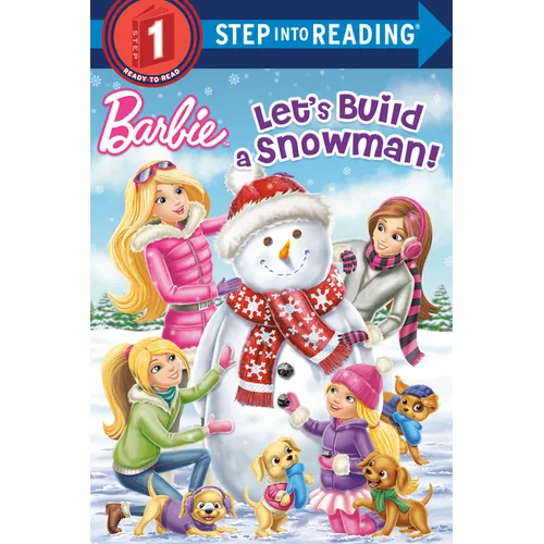 Barbie Paperback Book - Let's Build a Snowman!