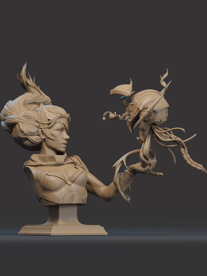 Marvel Comics Statue - Scarlet Witch (1:6 & 1:9 Scale & Bust)