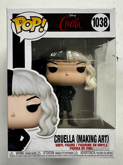 Disney Funko Pop! - Cruella (Making Art) #1038 Cruella 2021 Emma Stone
