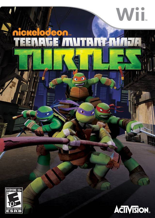 TMNT Video Game - Nickelodeon Teenage Mutant Ninja Turtles (Wii)