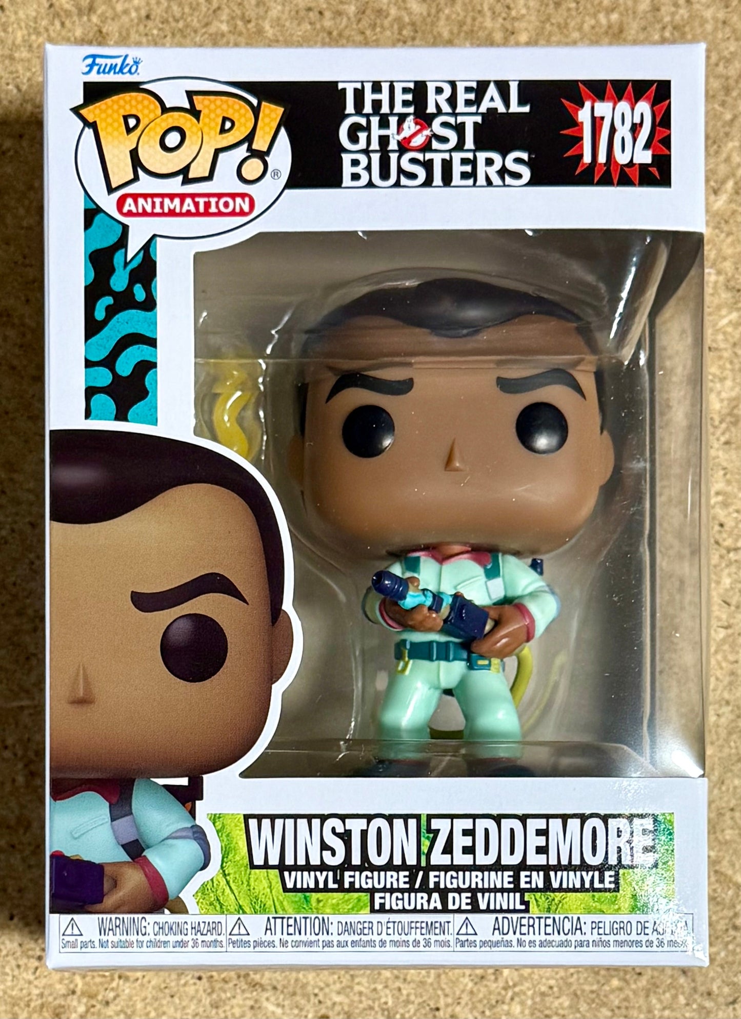 Animation Funko Pop! - Winston Zeddemore #1782 The Real Ghostbusters 2024