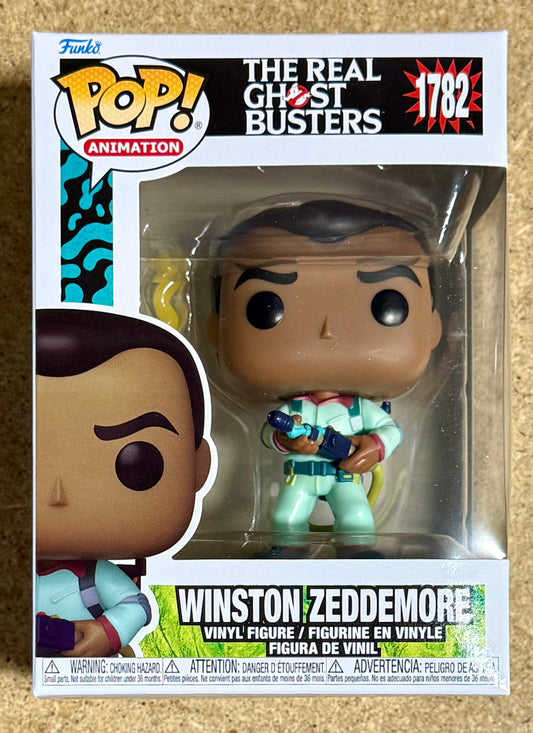 Animation Funko Pop! - Winston Zeddemore #1782 The Real Ghostbusters 2024