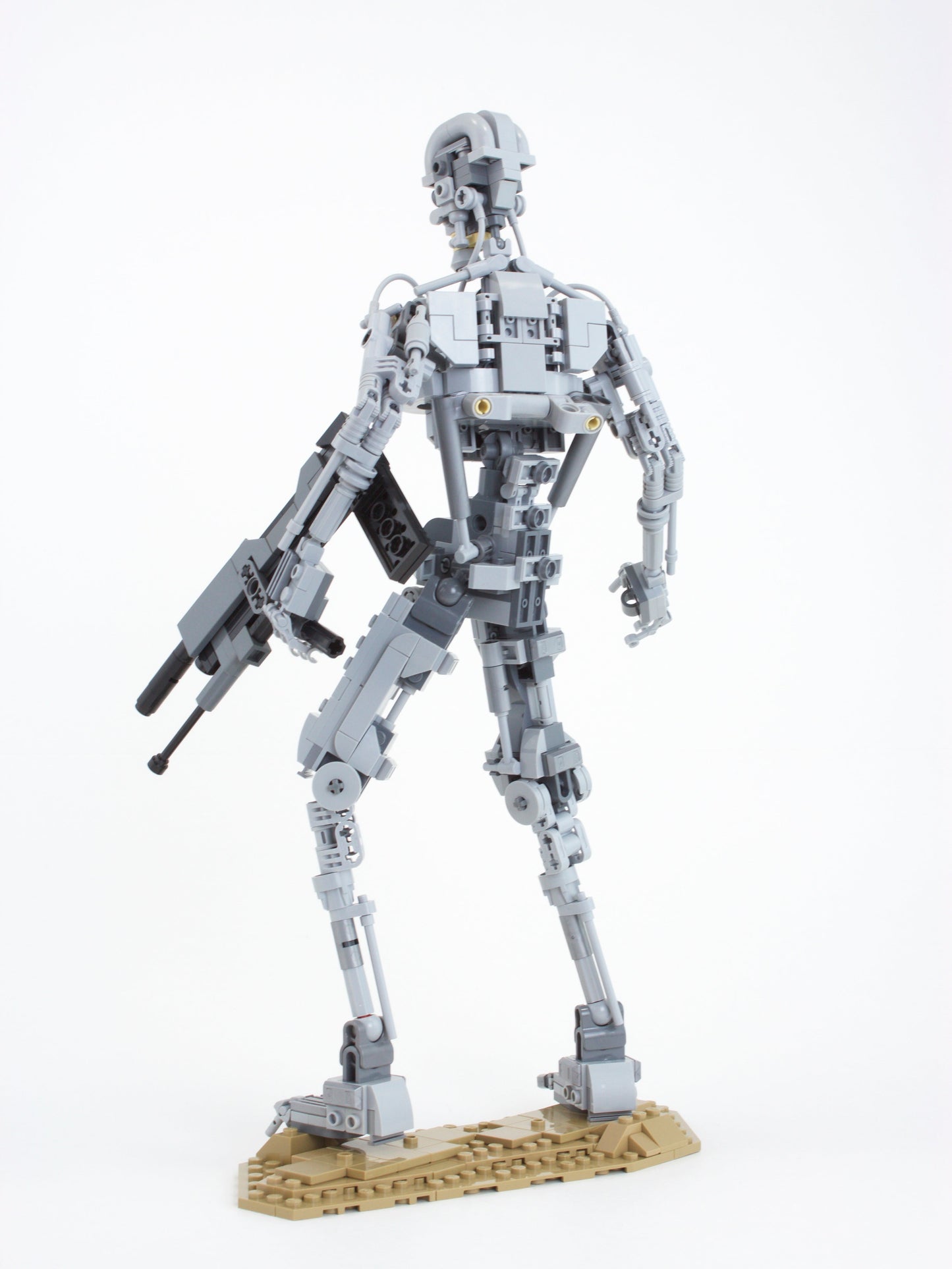 Movies Lego Set - Terminator T-800 Custom MOC