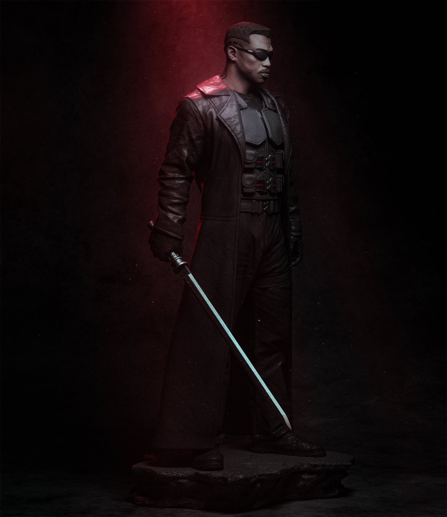 Marvel Comics Statue - Blade (1:6, 1:9 Scale & Bust)