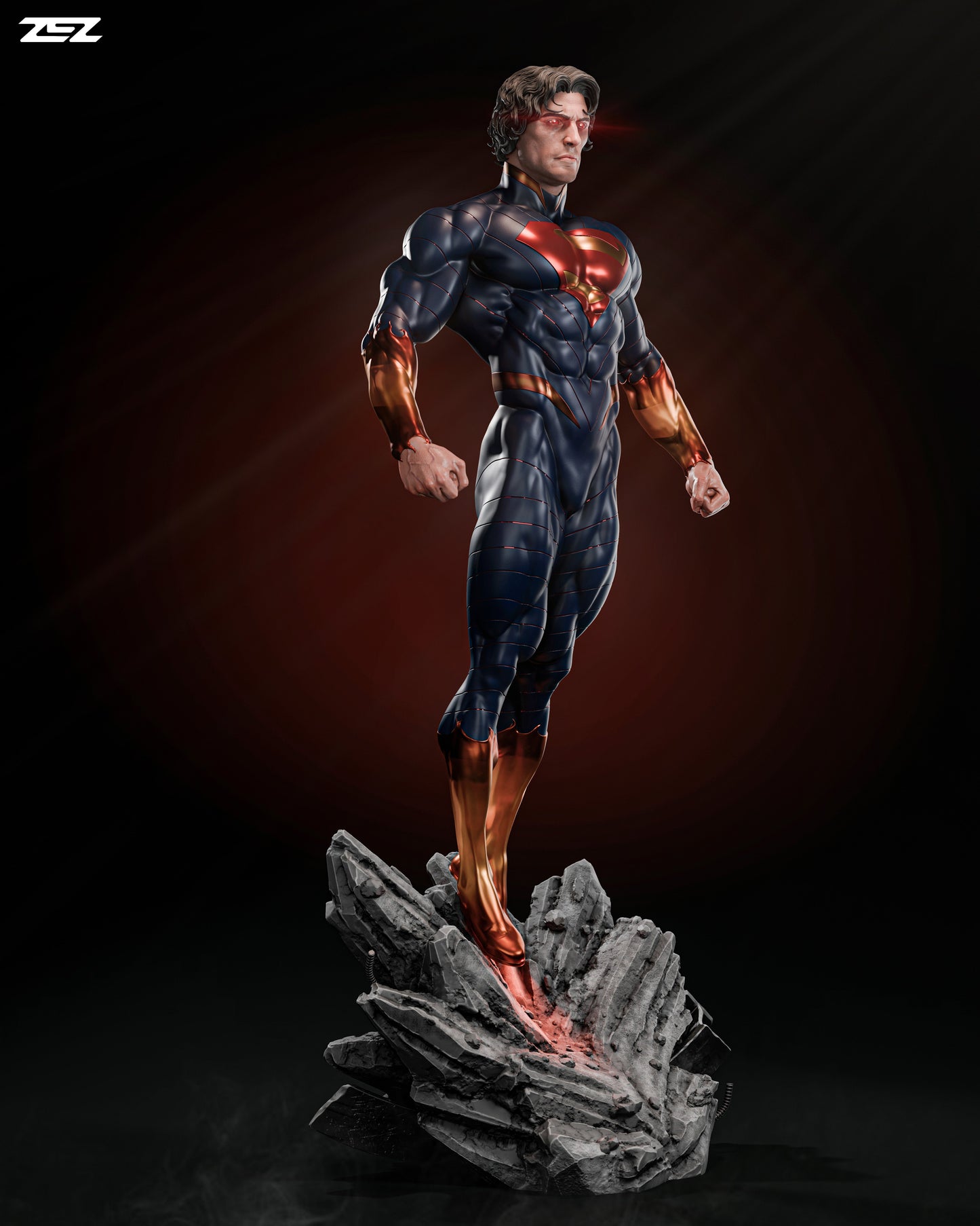 DC Comics Statue - Absolute Superman (1:6 Scale & Bust)