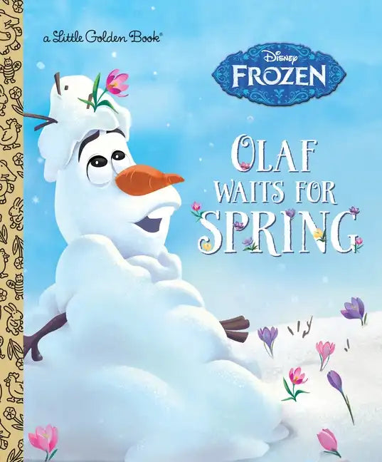 Disney Little Golden Book - Olaf Waits for Spring (Frozen)