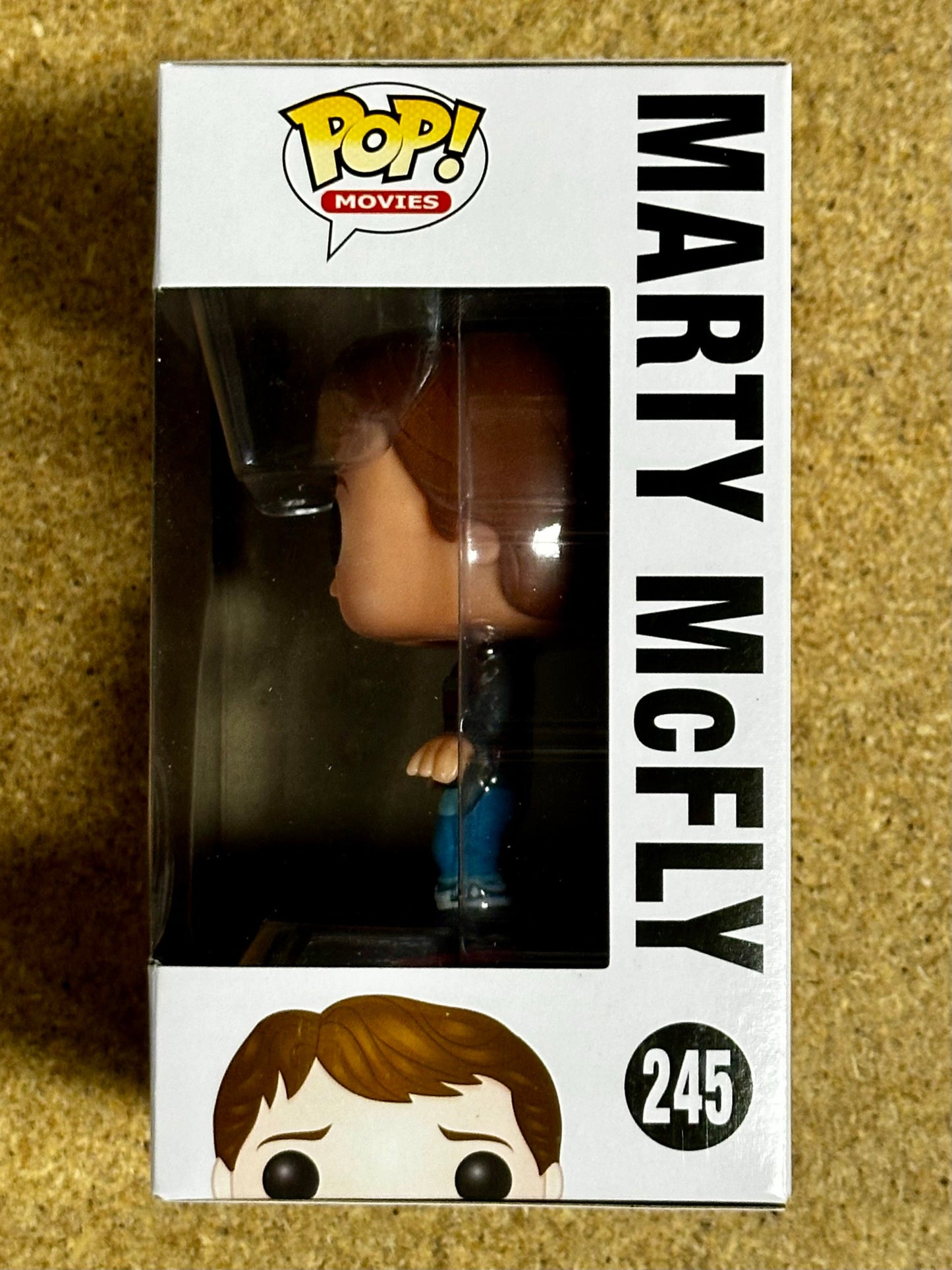 Movies Funko Pop! - Marty McFly On Hoverboard #245 Back to the Future 2015 Vaulted Exclusive