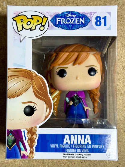 Disney Funko Pop! - Anna #81 Frozen 2014 Kristen Bell Animated Princess