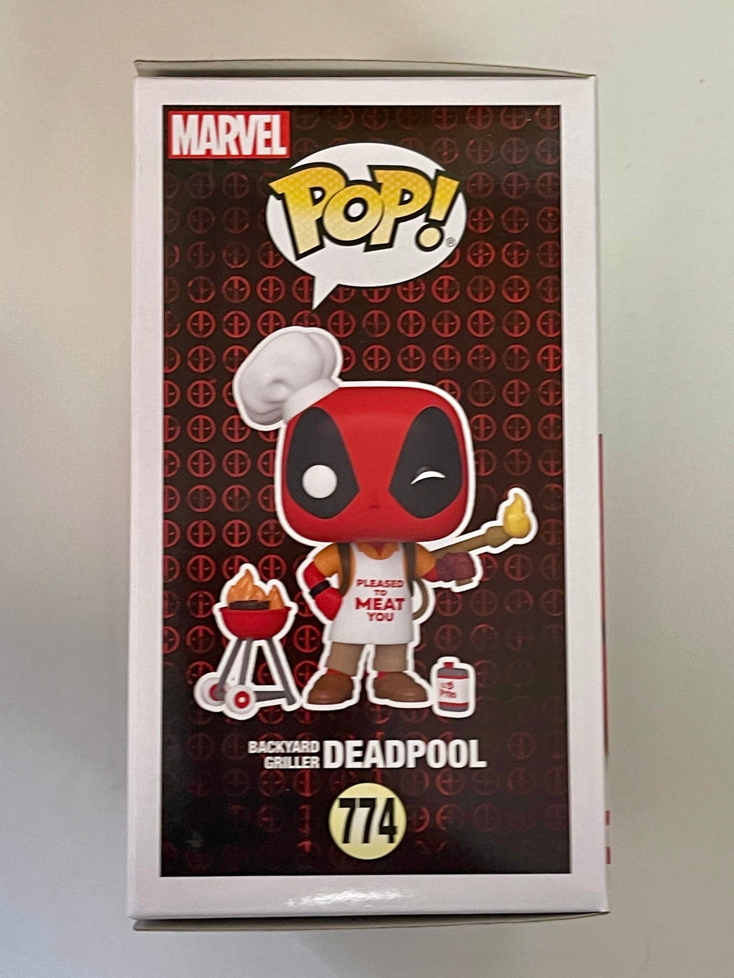 Marvel Funko Pop! - Backyard Griller Deadpool #774 Nerdy 30 Years 2021 Exclusive