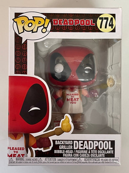 Marvel Funko Pop! - Backyard Griller Deadpool #774 Nerdy 30 Years 2021 Exclusive