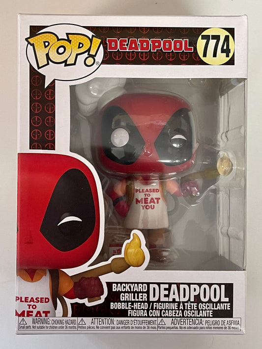 Marvel Funko Pop! - Backyard Griller Deadpool #774 Nerdy 30 Years 2021 Exclusive