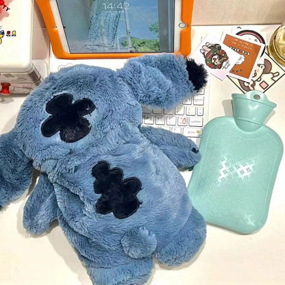 Disney Stitch plush hand warmer with hot water bottle - Select Figures