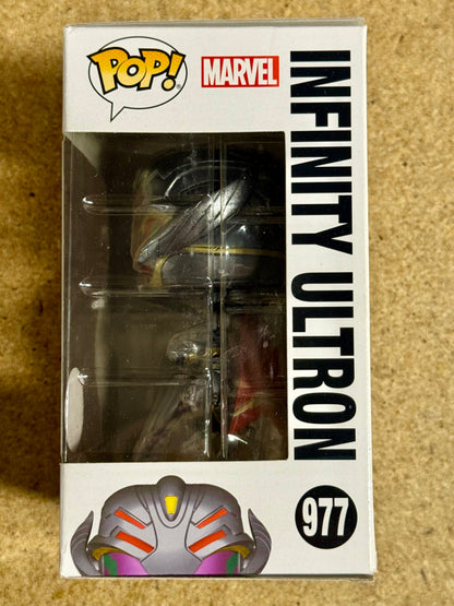 Marvel Funko Pop! - Metallic Infinity Ultron #977 What If? 2021 Exclusive