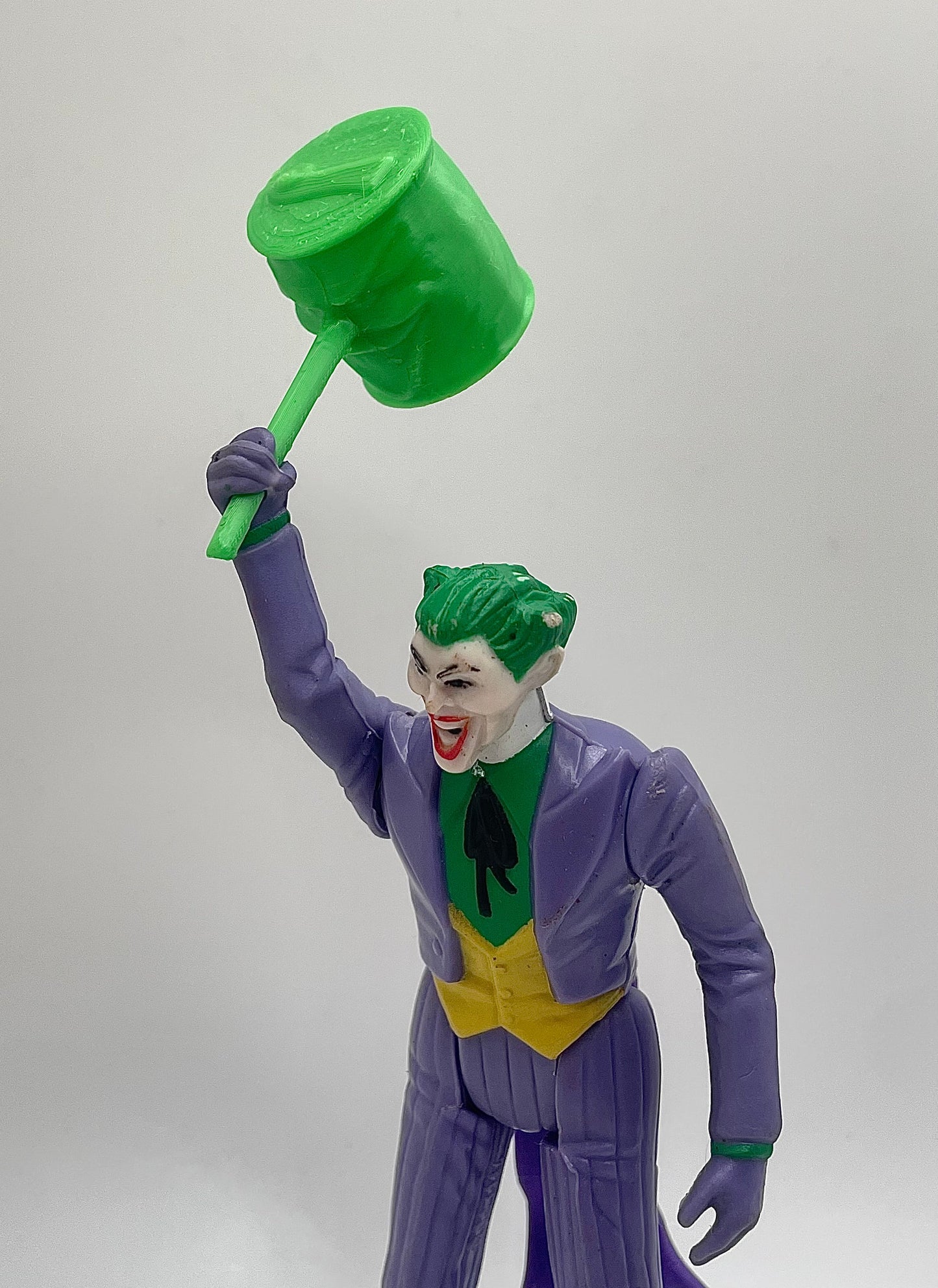 DC Super Powers Joker Hammer & Coat Tail Set Repro Part 1984 Vintage Kenner