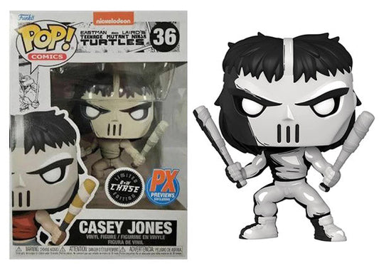 TMNT Funko Pop! - Casey Jones (Black & White, Chase)