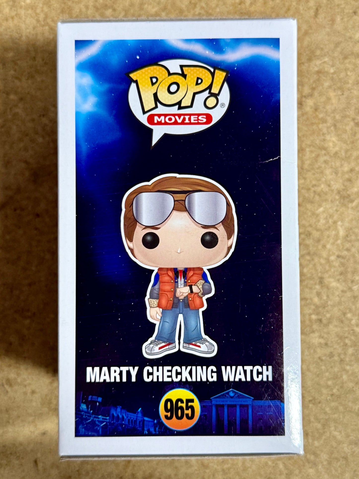 Movies Funko Pop! - Marty Checking Watch #965 Back to The Future SDCC 2020 Summer Con Exclusive