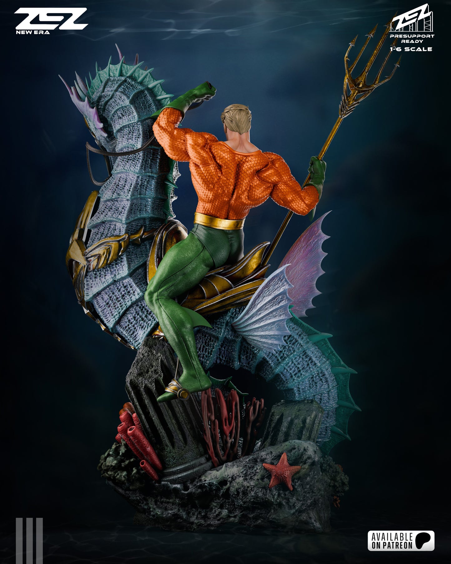 DC Comics Statue - Aquaman (1:6 Scale & Bust)