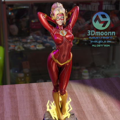 DC Comics Statue - Lady Flash (1:6 Scale, NSFW)