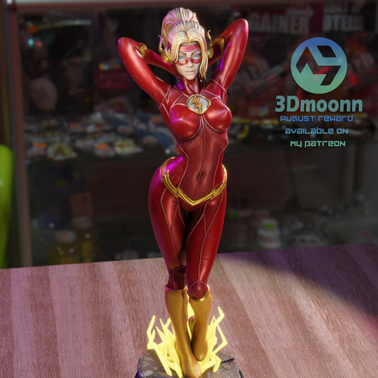 DC Comics Statue - Lady Flash (1:6 Scale, NSFW)