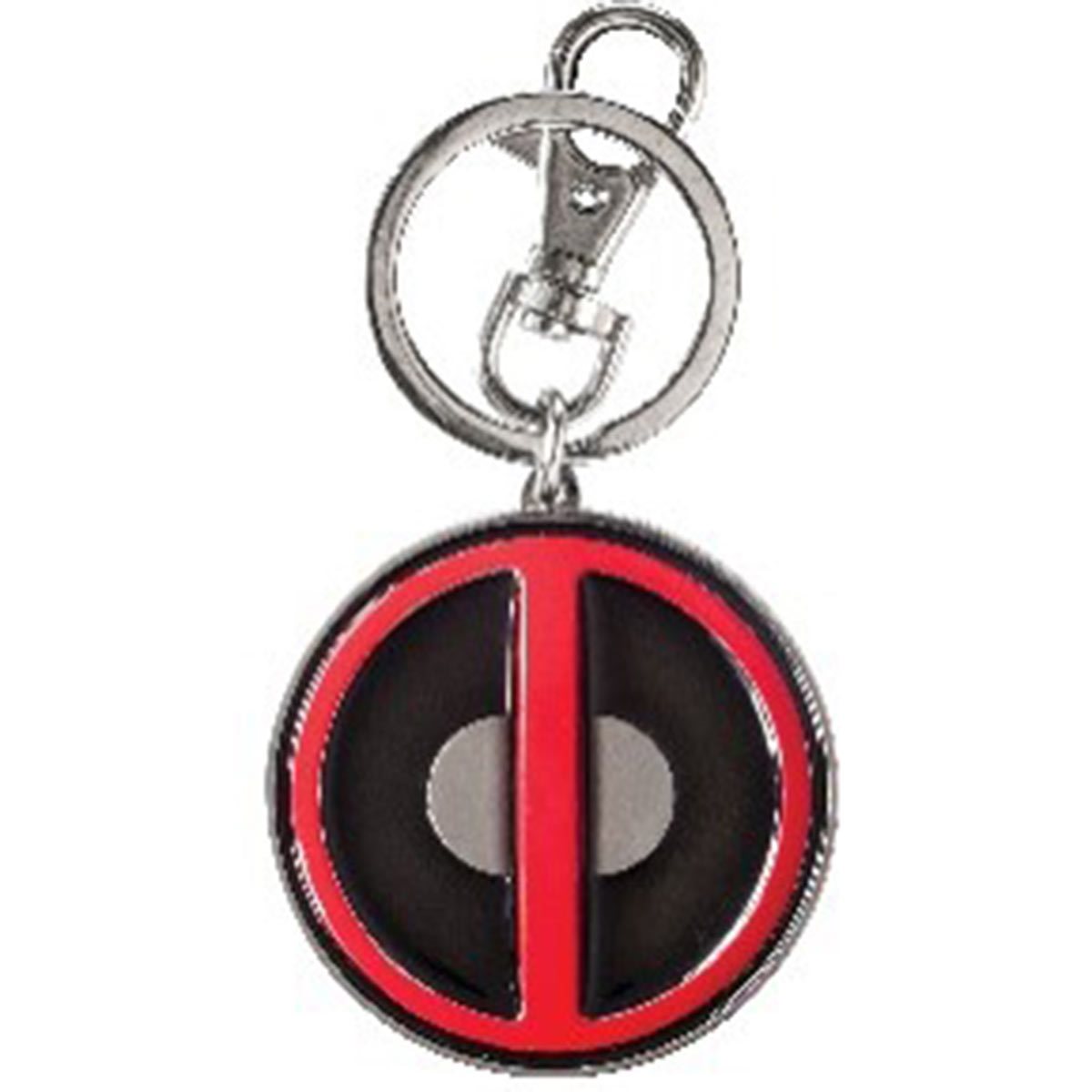Marvel Deadpool Symbol Pewter Keychain