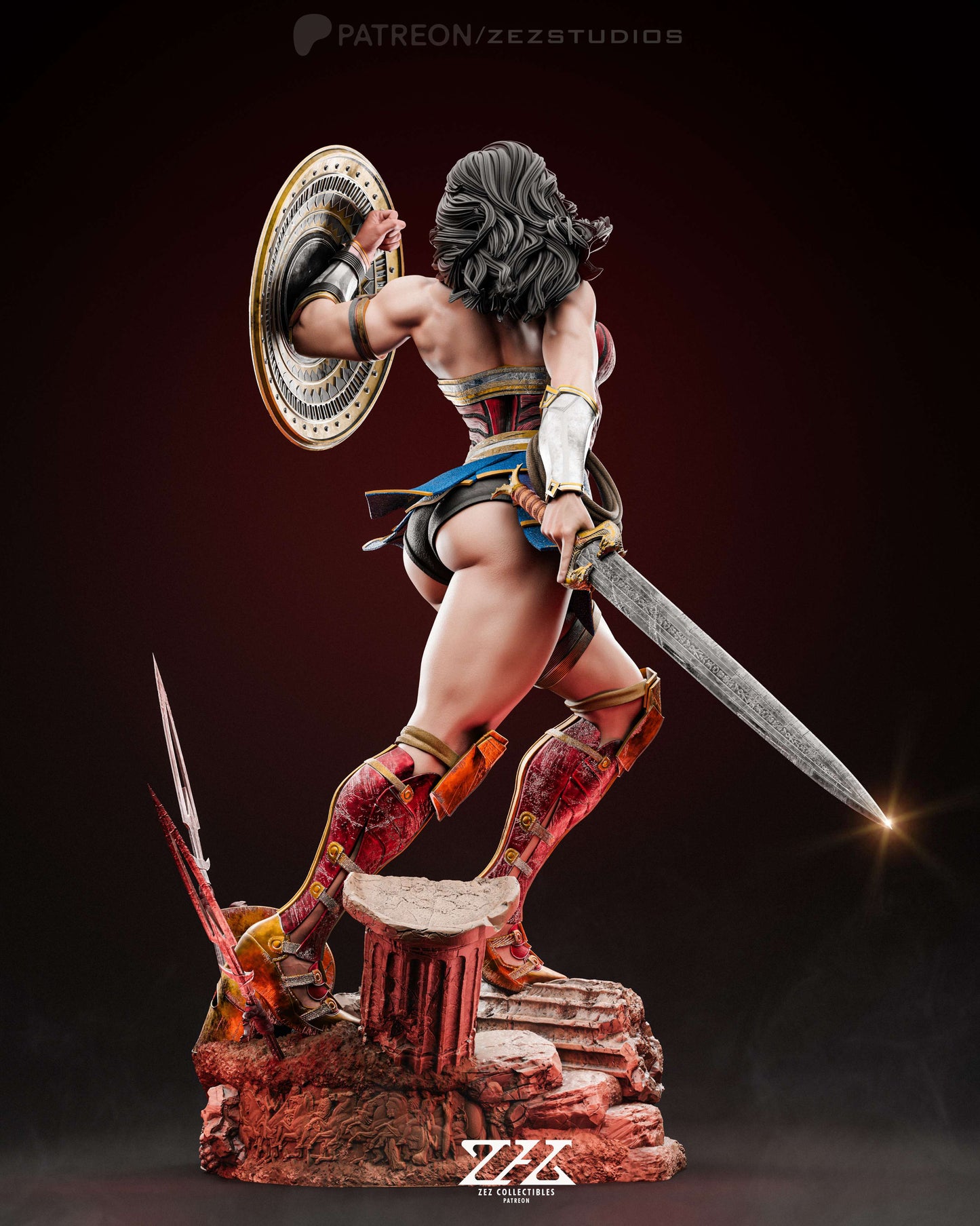 DC Comics Statue - Wonder Woman (1:4 Scale & Bust)