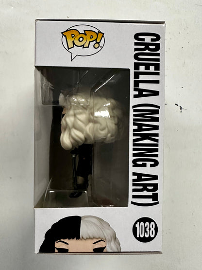 Disney Funko Pop! - Cruella (Making Art) #1038 Cruella 2021 Emma Stone