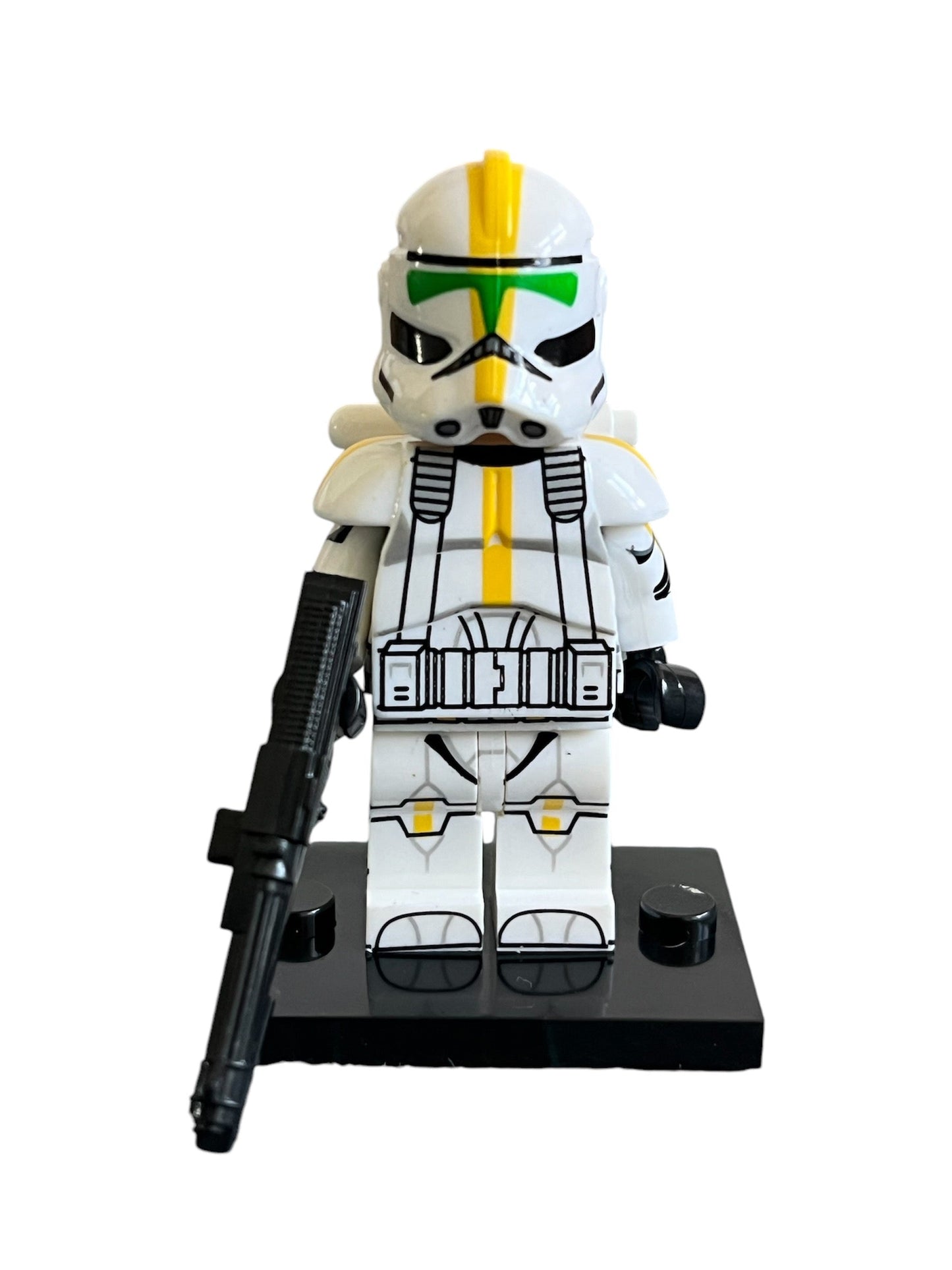 Star Wars Lego Custom Minifigure - Clone Trooper (Yellow)