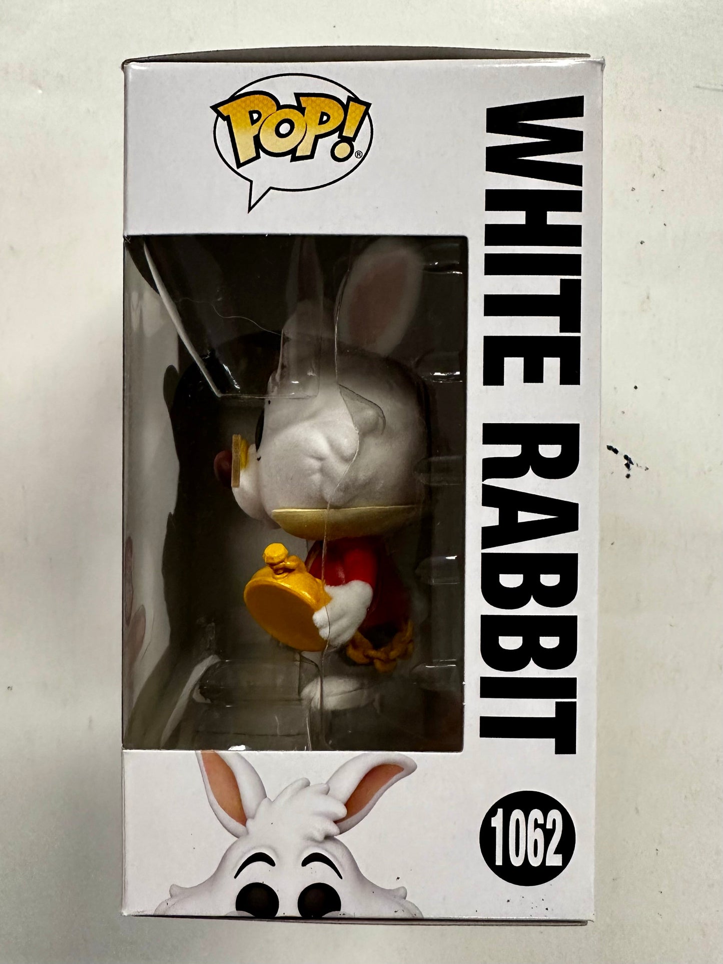 Disney Funko Pop! - Flocked White Rabbit #1062 Alice In Wonderland 2021 Exclusive
