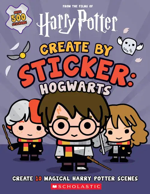 Harry Potter Paperback Book - Create by Sticker: Hogwarts